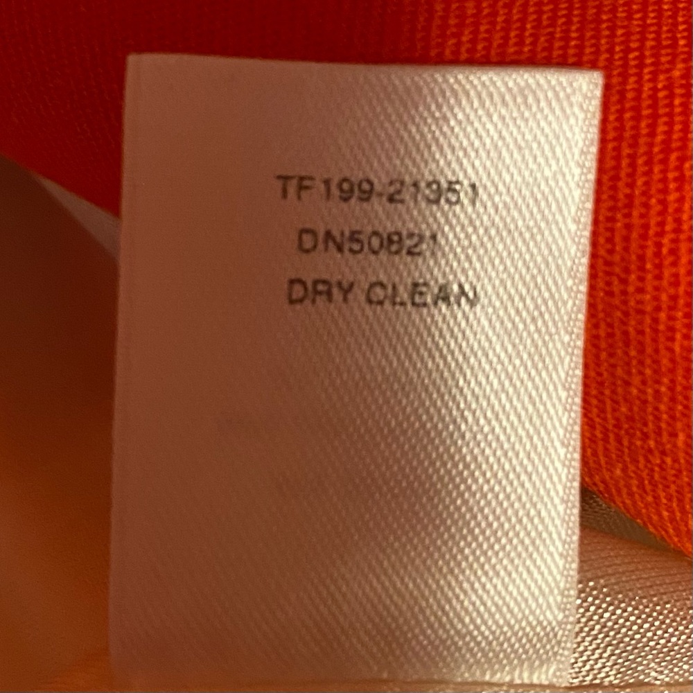 Pendleton Wool Orange Jacket Blazer Pleated Back … - image 5